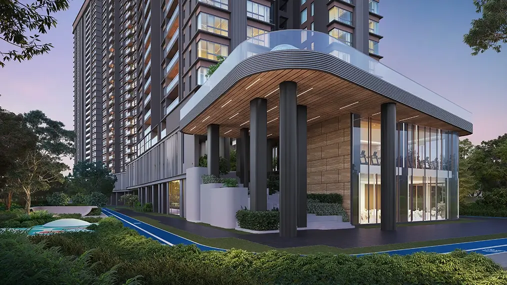 30,000 sq. ft. clubhouse interior, Altis Ocean Cliffs