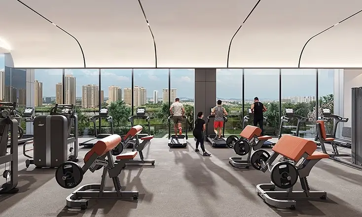 Fully-Equipped Gym